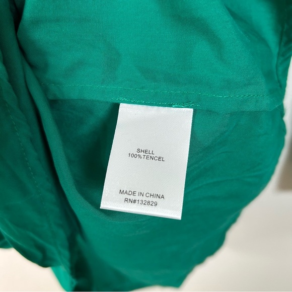 L'Academie The Lorriana Mini Dress Green Small - Picture 15 of 16